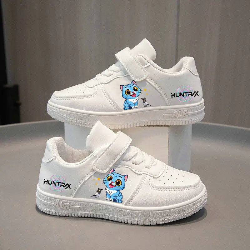 Anime Kpop Demon Hunter Shoes Huntrix Kids Tennis Shoes Children White Basket Shoes Rumi Casual Sneakers 4-12 Y Sport Shoes