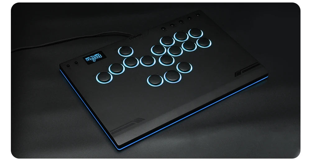 Haute42 M-Ultra Gen 2 Aluminium Alloy Leverless Hitbox Controller  For PC/ Ps4 / ps5/Steam Stickless Arcade Stick Controller