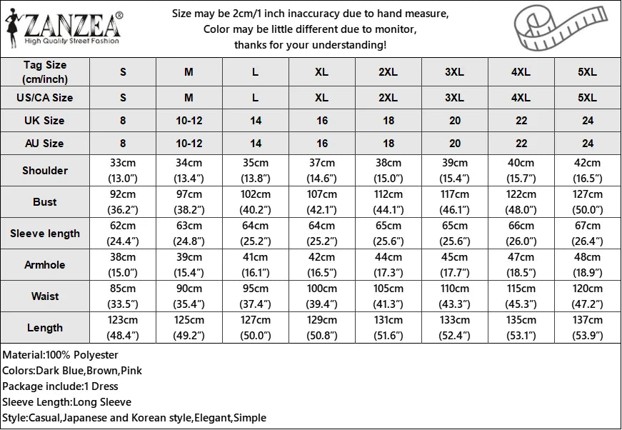 ZANZEA Women Long Shirt Dresses Autumn Long Sleeve Striped Fake 2 Piece Shirts Maxi Robe Fashion Elegant Office Party Vestidos