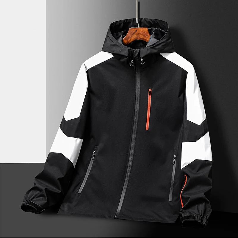 Kids Urban Outdoor Jacket Hooded Design Version of The Loose Fashion All-weather Waterproof Waterproof Fabric Breathable Comfort