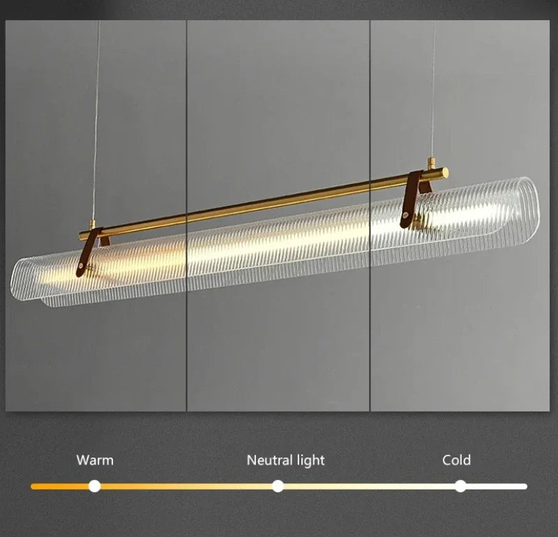 Nordic minimalist acrylic restaurant pendant light LED modern home dining table restaurant bar counter office desk lighting