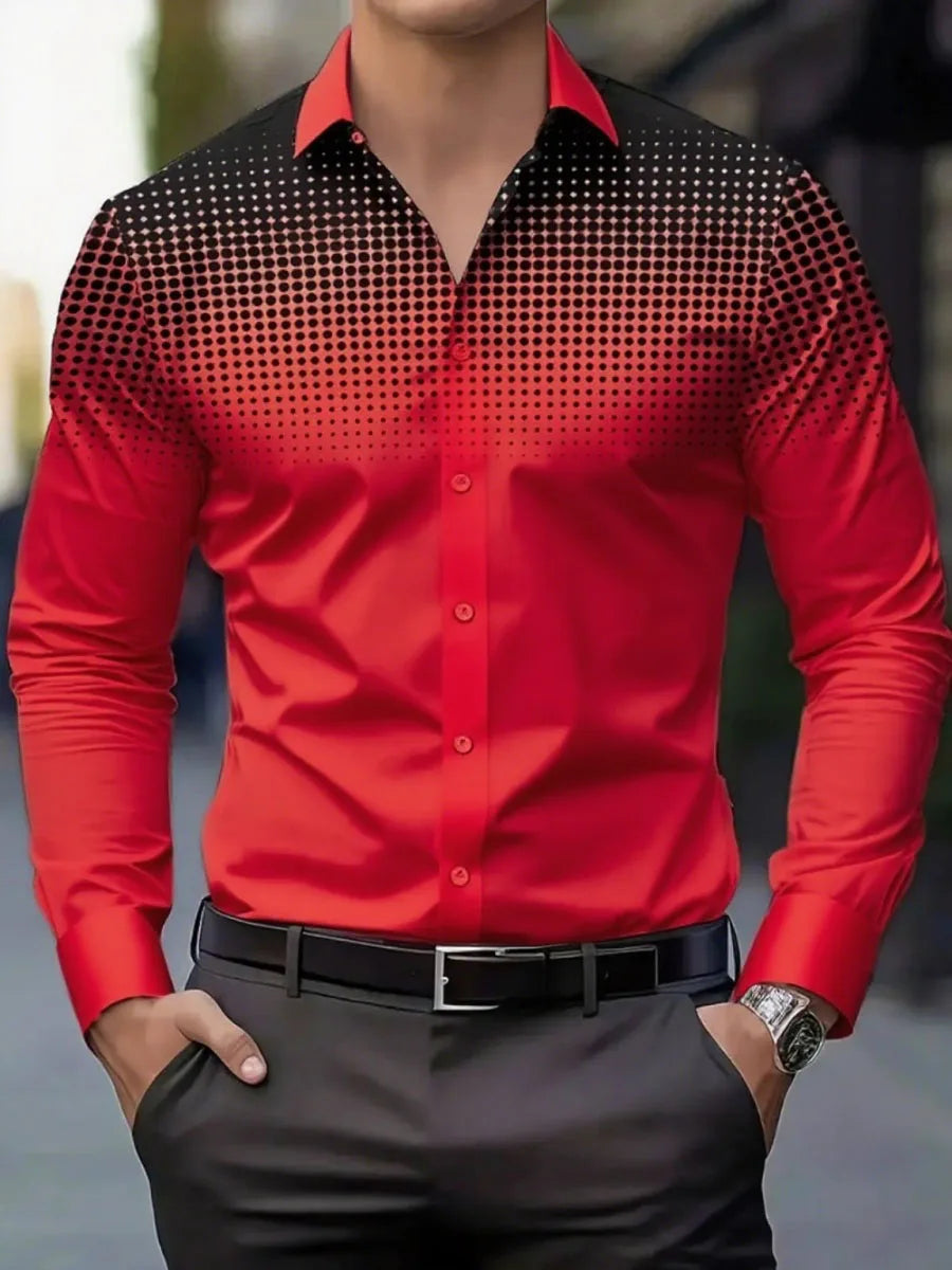 Men's new style shirts, men's business shirts, office shirts, comfortable and soft, designed by experts, quick delivery