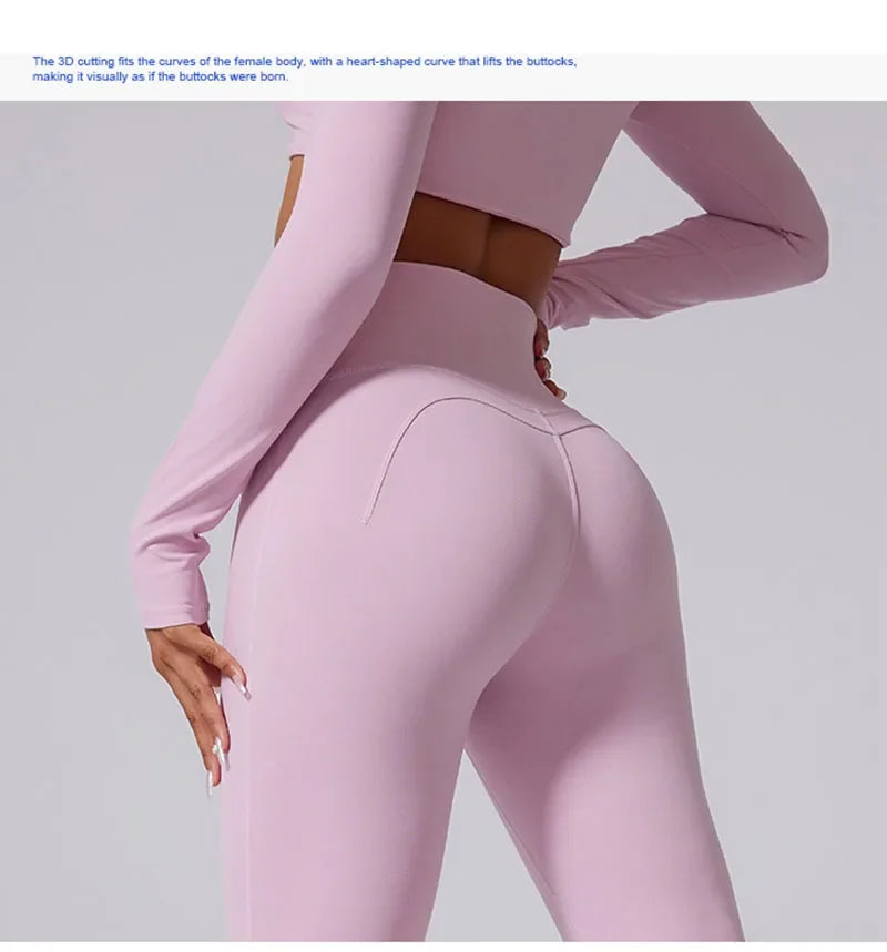 Cloud Hide Leisure Sports Trousers Home Workout Long Yoga Pants for Women Gym Fitness Running Leggings High Waist Street Tights