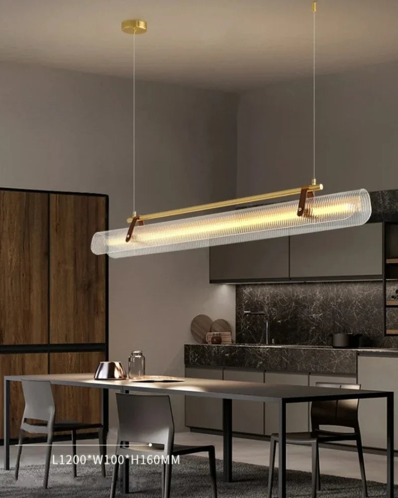 Nordic minimalist acrylic restaurant pendant light LED modern home dining table restaurant bar counter office desk lighting