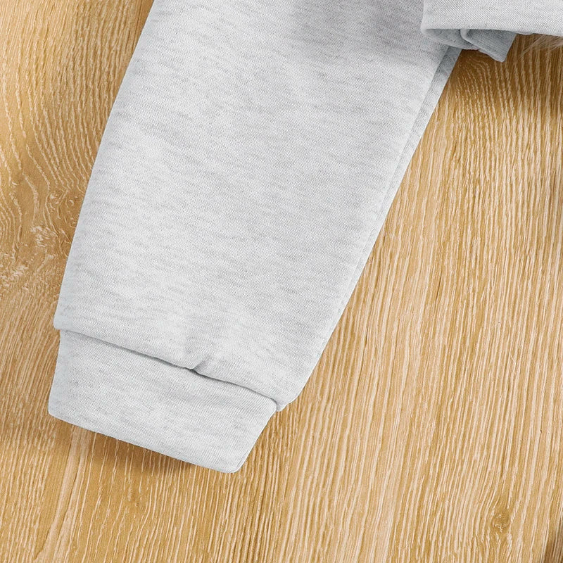 Spring Autumn Kids High Quality Clothes Sets For Girls Solid Color Cropped Top And trousers Brief Causal Style Loose Comfortable