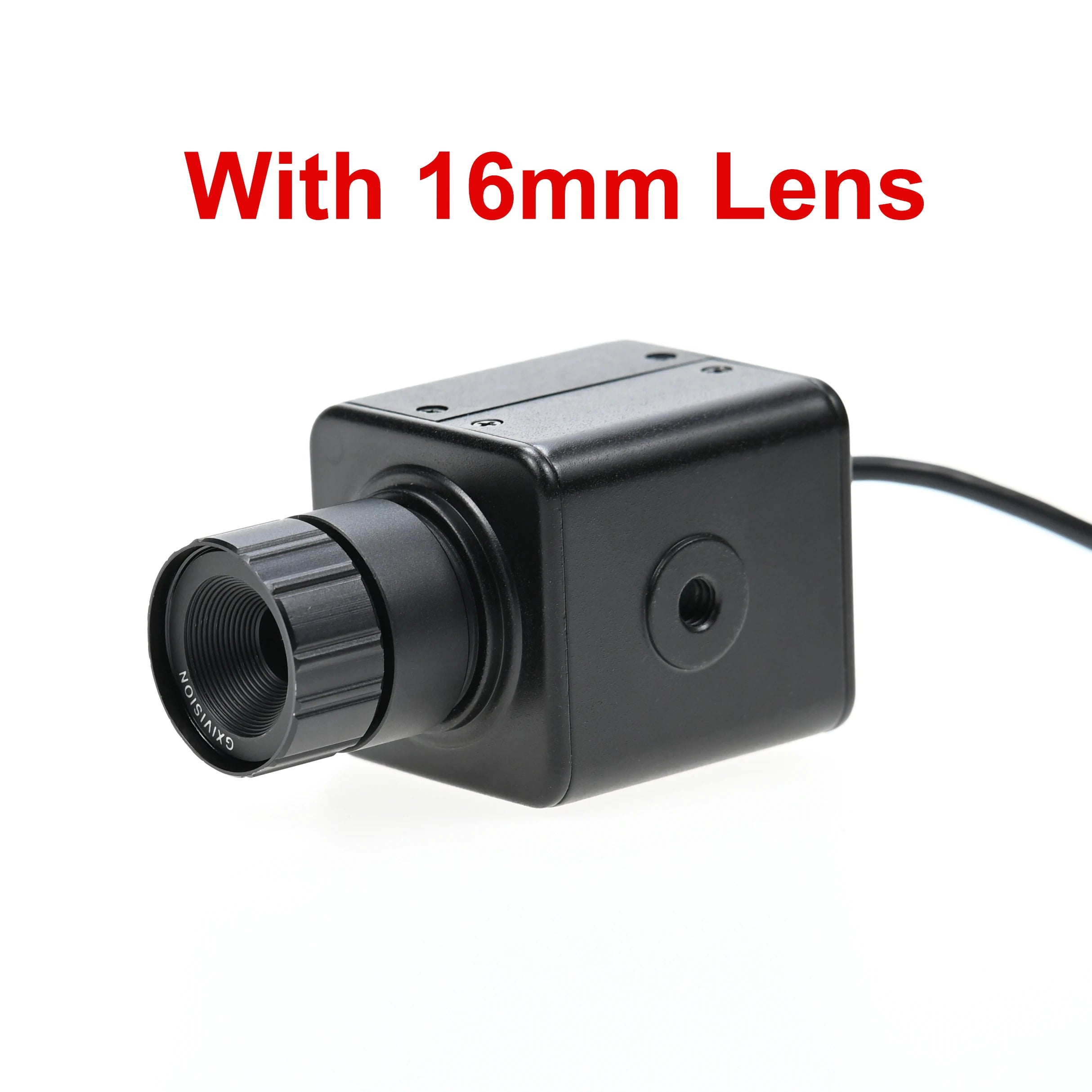 GXIVISION IMX179 8MP USB Case Camera HD,Driver Free,3264x2448 15fps,With 5-50mm Zoom CS Lens,Static shoot,Win/Android/Linux/RPi