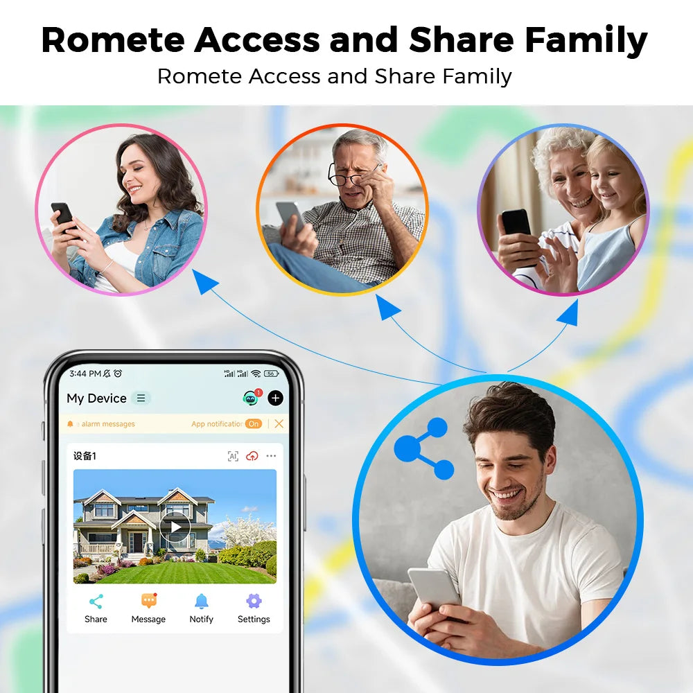 ANBIUX 4K 8MP WiFi Surveillance Camera 4MP 4X Digital Zoom PTZ IP Dual Lens AI Human Detect Outdoor Security Camera ICSEE App
