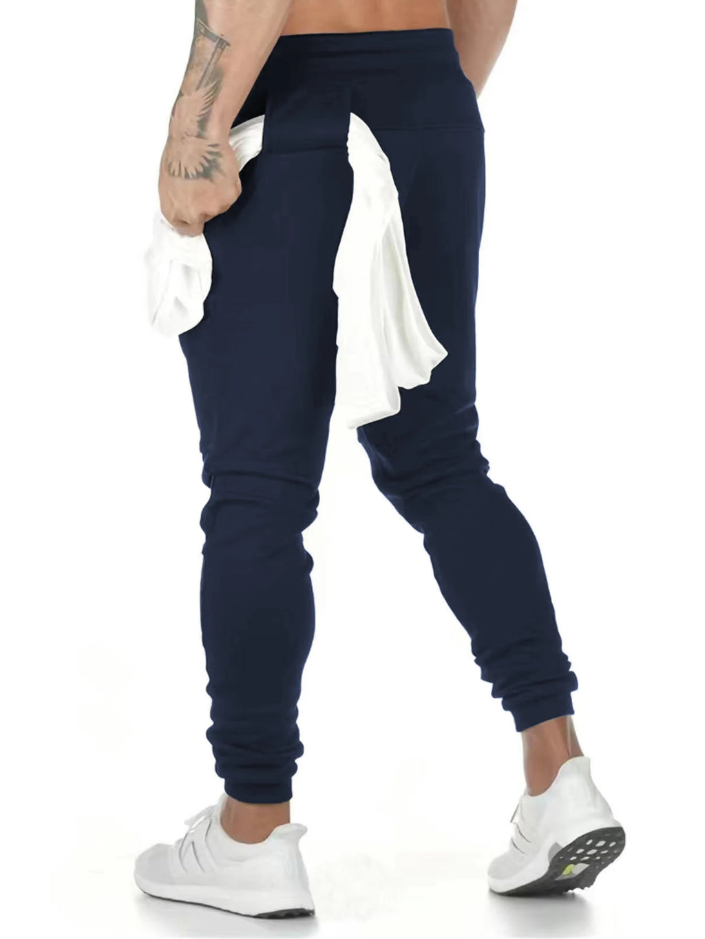 Spring and Autumn Trousers, Sports Trousers, Casual Pants, Men's Bottoms, Casual Trousers, Simple Solid Color, Loose and Comfortable