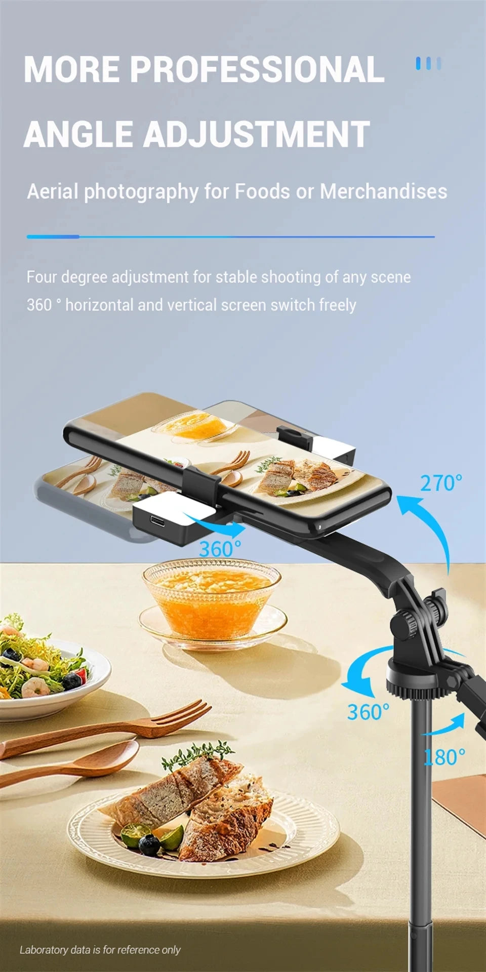 COOL DIER New 1.7M Wireless Selfie Stick Tripod Foldable Stand For Gopro Action Cameras Smartphones Balance Steady Shooting Live