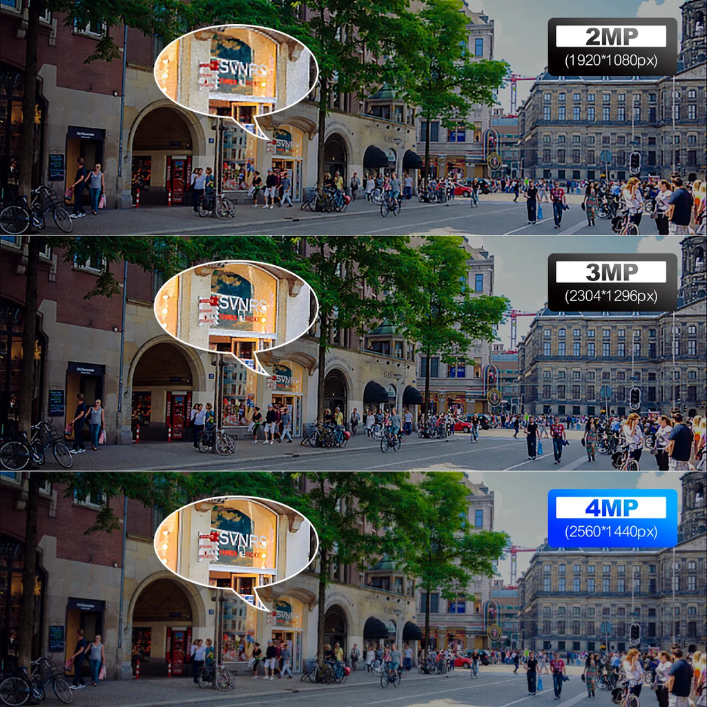 Techage 4MP PTZ WIFI IP Camera Two-Way Audio Outdoor Wireless CCTV Security Camera Smart AI Human Detection Color Night Vision