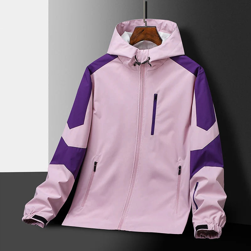 Kids Urban Outdoor Jacket Hooded Design Version of The Loose Fashion All-weather Waterproof Waterproof Fabric Breathable Comfort