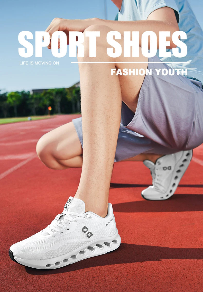 NEW Men Sports Running Shoes Casual Marathon Sneakers Breathable Lightweight Comfort Luxury Brand Men Athletic Tenis Sneakers