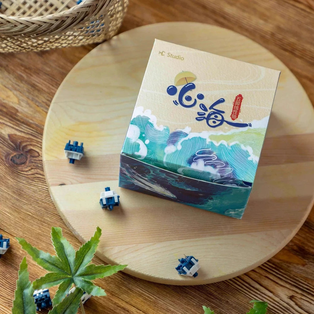 HMX Xinhai Switch 5Pin Linear 37gf 57gf Mechanical Keyboard For Gaming Keyboard Kit Factory Lubed Voice Actor Axis HC Studio