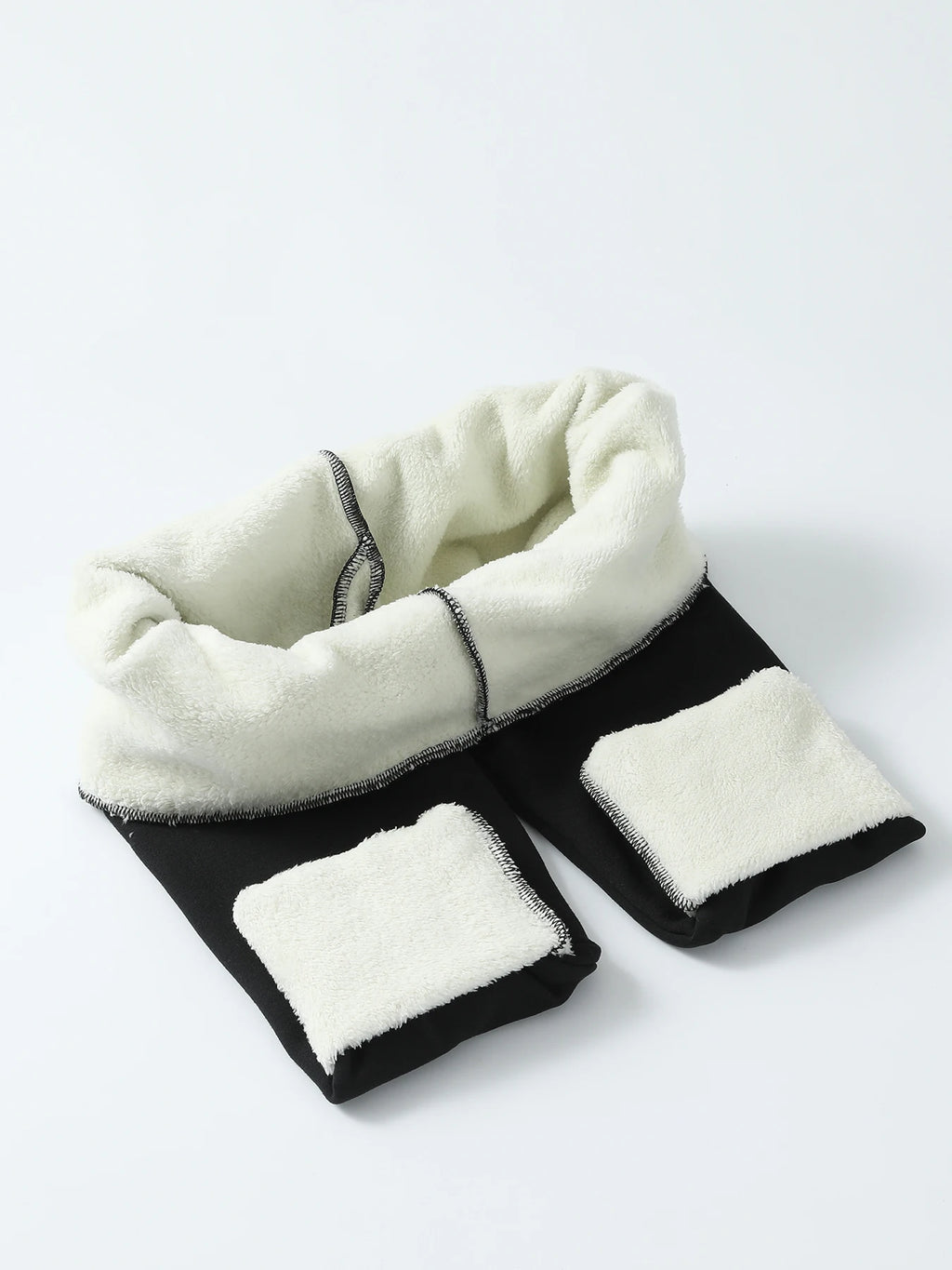 High Waisted Fleece-Lined Leggings for Women，Thick Soft Tummy Control Workout Running Yoga Thermal Warm Pants for Cold Winter