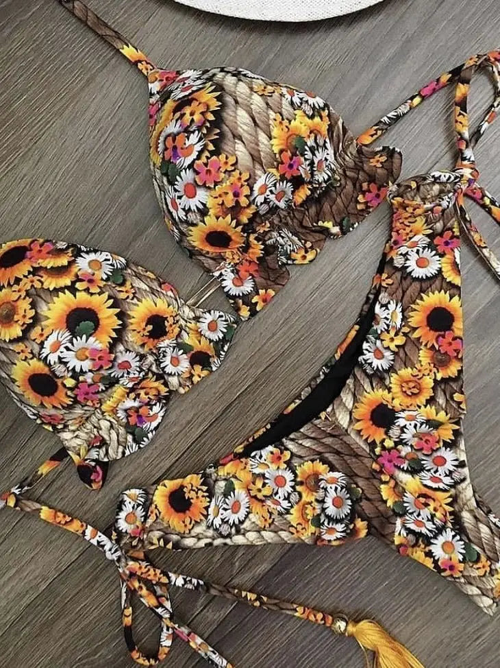 RUOTONGSEPT Bikini Women's Swimsuit 2022 New Swimwear Female Sexy Bikinis Set Push up Swimming for Bathing Suit Women Swimsuits