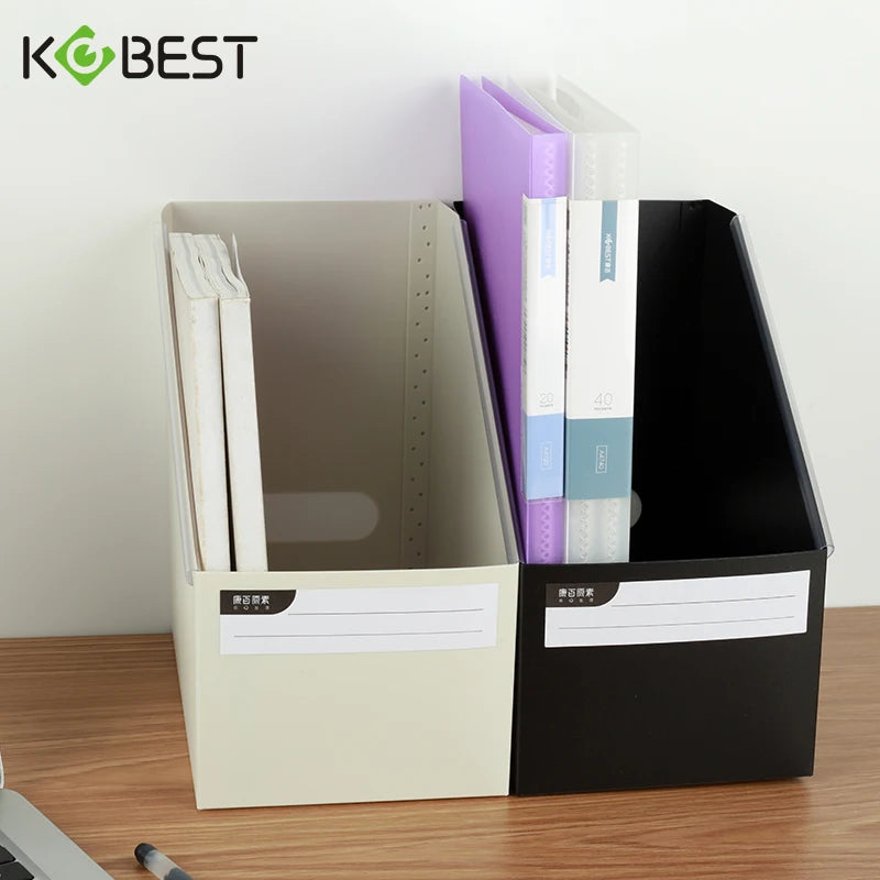 A4 Size Student Foldable Desktop Book Sorting Storage Box Office Stationery for Various Functions
