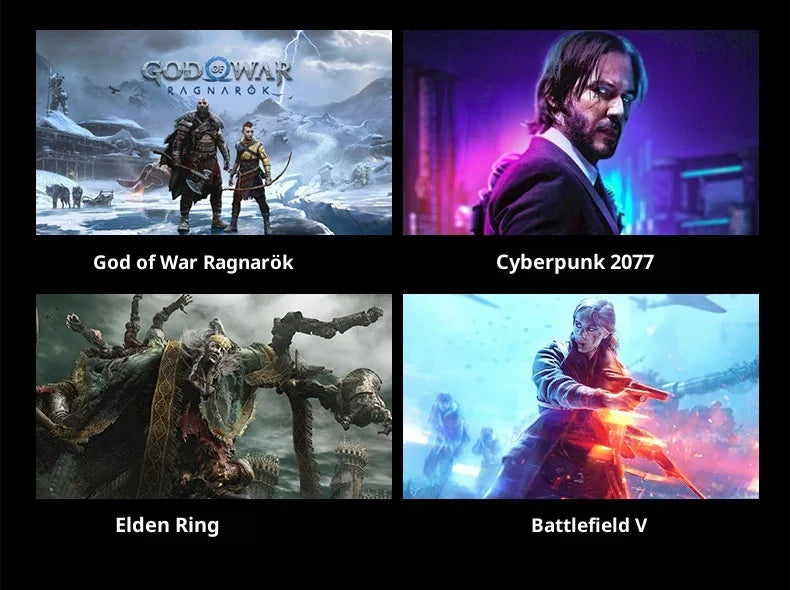 2025 New E5ultra Handheld Game Console With Dual Systems 6+128 Running Memory Cloud Gaming 5-Inch Ips Hall Joystick Game Console