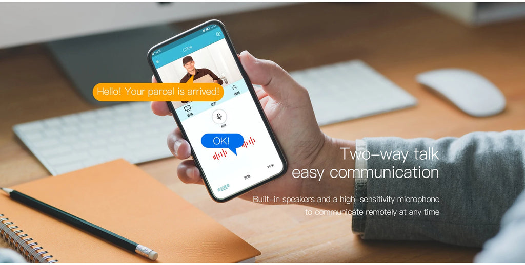 WIFI Survalance Camera 3MP Security Protection Outdoor IP Camera Smart Home Night Vision Video Recorder Battery Powered