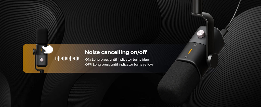 NearStream USB XLR Dynamic Microphone Boom Arm Professional PC Mic for Gaming Studio Set Podcast Recording Streaming Microphone