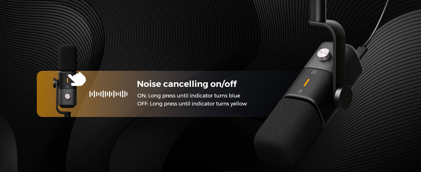 NearStream USB XLR Dynamic Microphone Boom Arm Professional PC Mic for Gaming Studio Set Podcast Recording Streaming Microphone