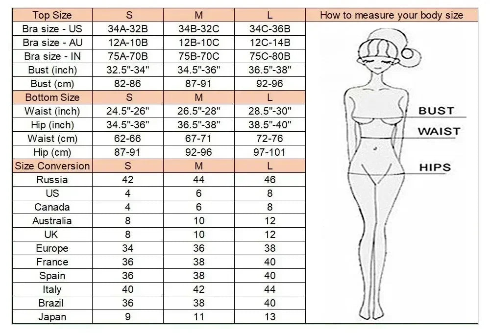 Shell Scalloped Wrinkled Underwired Bra Cup Bikini Female Swimsuit Women Swimwear Two-pieces Bikini Set Push Up Bathing Suit