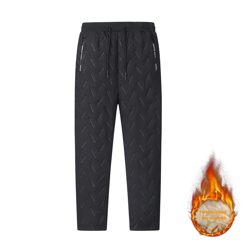 Men's Winter 1-3Pc Tracksuit Set Warm Thickened Jacket Pants Vest Matching 3pcs Fashion Casual Loose Fleece-Lined Outfit For Man