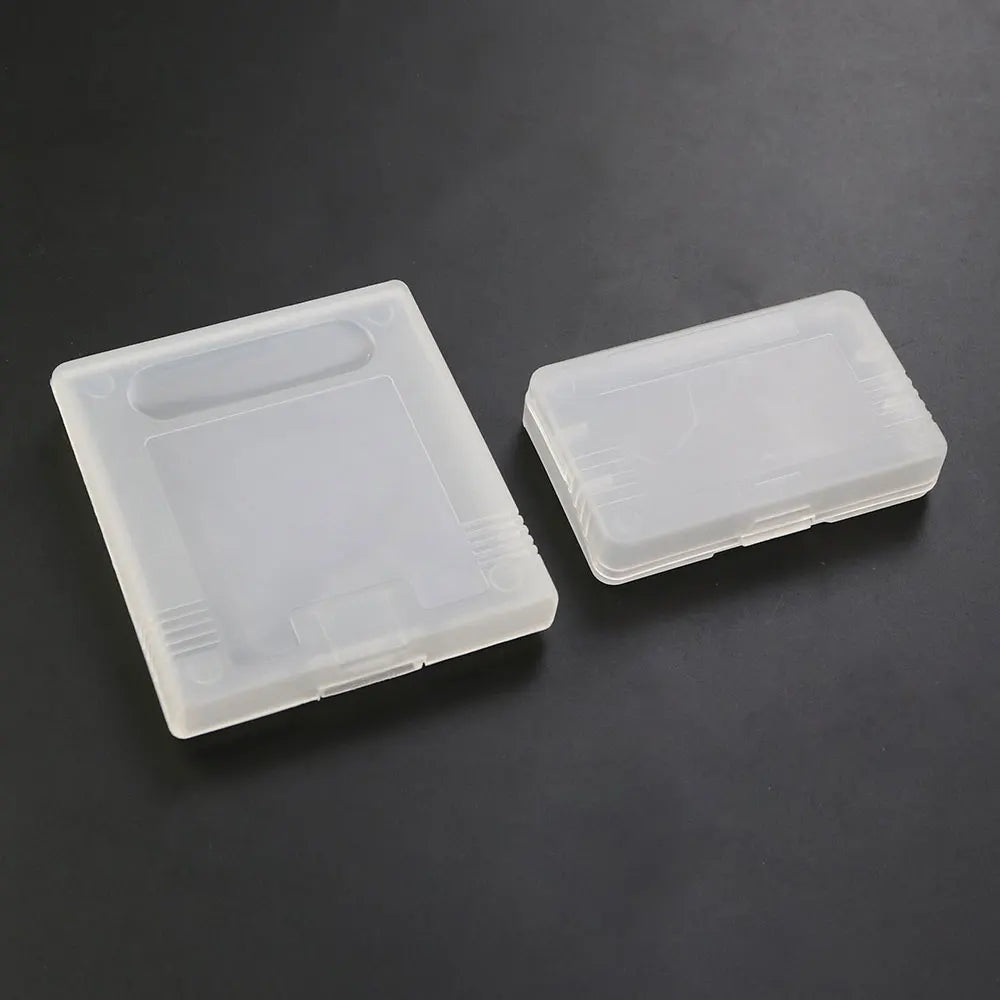 JCD 10pcs Plastic Game Cartridge Card Case for GameBoy Color GBC GBA GBP Gaming Cards Anti-Dust Clear Protective Box