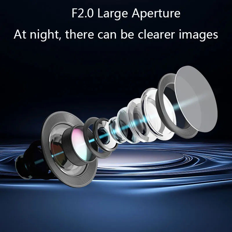 WiFi Tuya Camera Smart Home Security Camera 4MP HD Color Night Baby Monitor Two Way Audio Video Surveillance Security