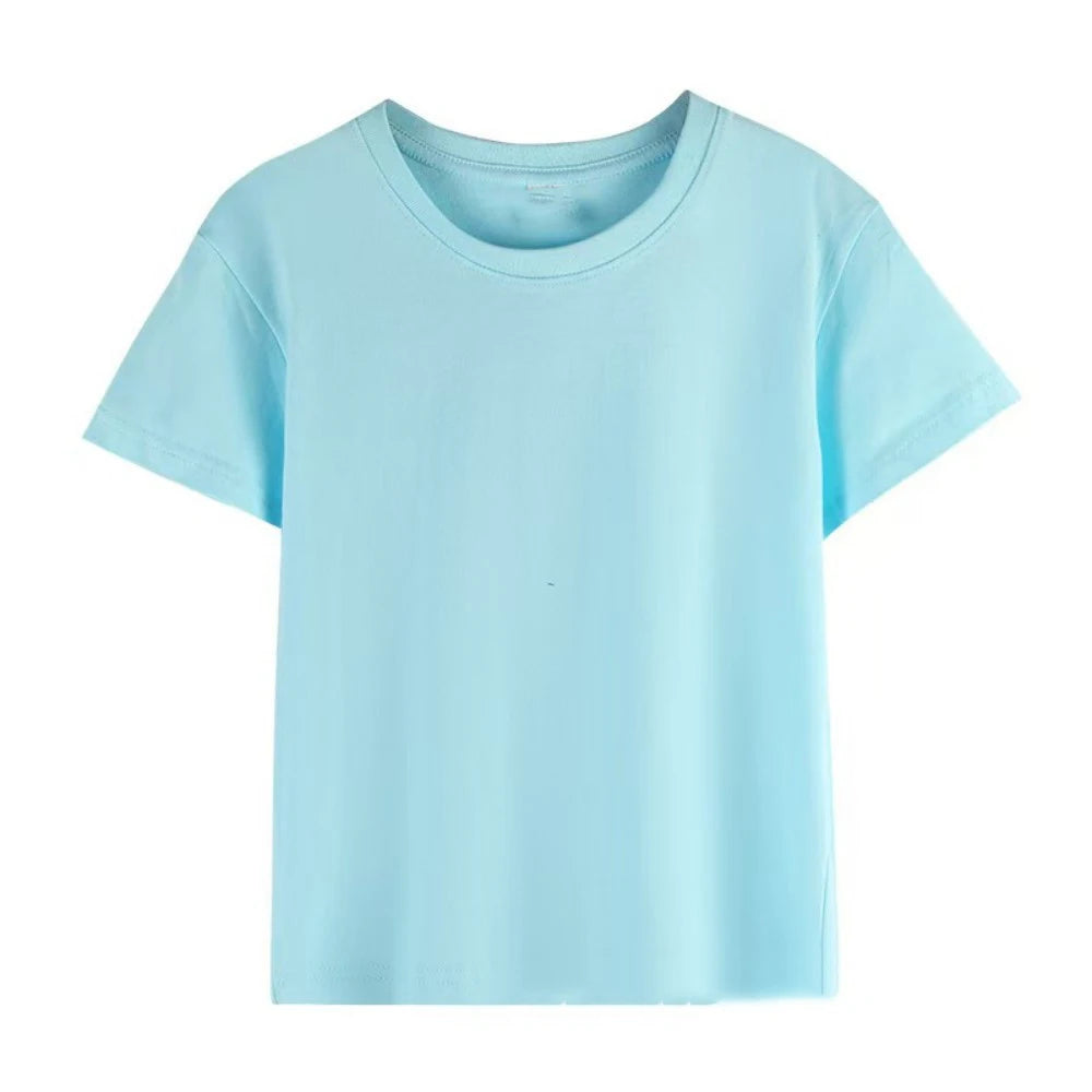 Summer Short Sleeve Children's T-shirt Set Sports Fashion Boys Girls Shorts 2pcs Set Casual Brand Print Graphics Kid Set Outfits