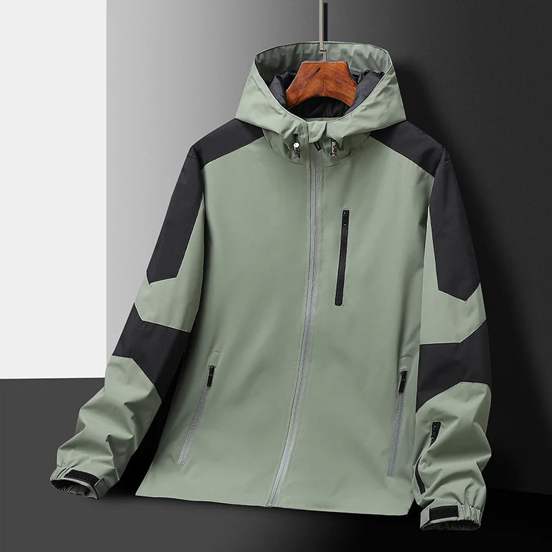 Kids Urban Outdoor Jacket Hooded Design Version of The Loose Fashion All-weather Waterproof Waterproof Fabric Breathable Comfort