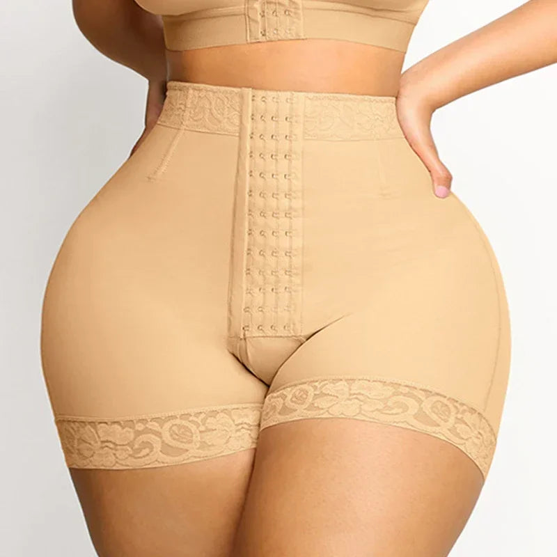 AfruliA High Compression Shapewear Tummy Control Full Body Shapers Waist Trainer Bodysuits Butt Lifter Fajas Colombianas Girdles