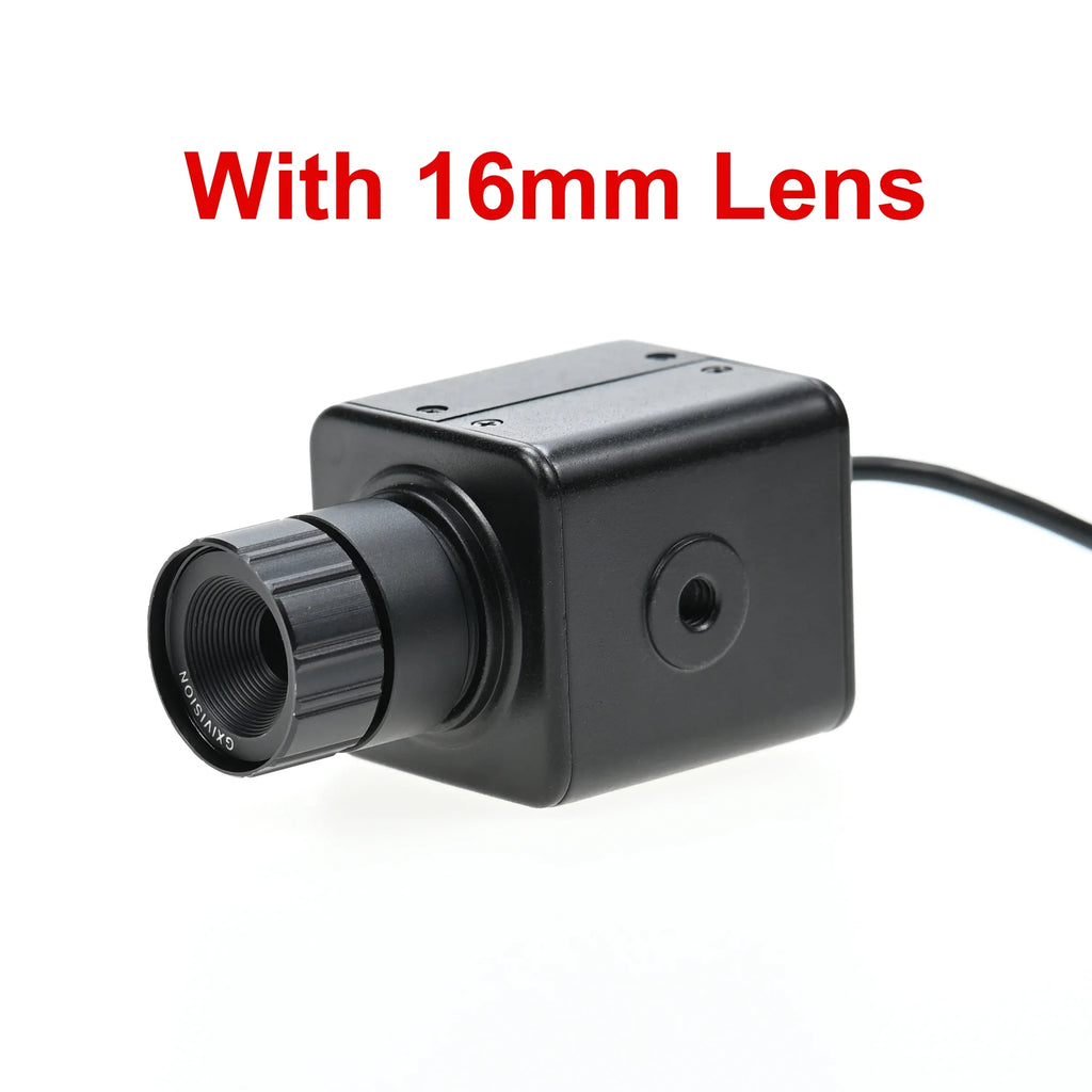GXIVISION IMX179 8MP USB Case Camera HD,Driver Free,3264x2448 15fps,With 5-50mm Zoom CS Lens,Static shoot,Win/Android/Linux/RPi