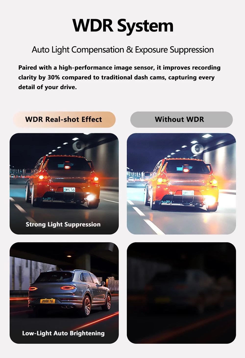 dashcam for car Black box Driving Video Recorders 4K WiFi Mini Front Camera Dash Cam 24H Parking Monitor Car Recording camera