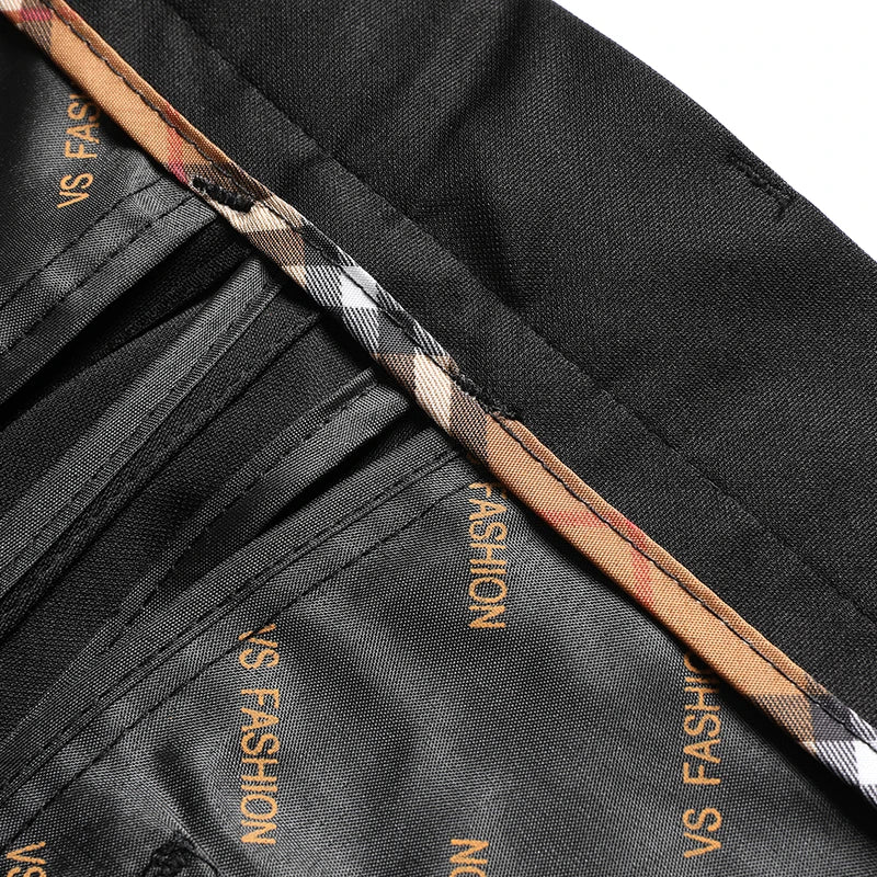 29-42 Men's Summer Pants Thin Straight Stretch Casual Pants with No Trace No Ironing Fabric Silky and Cool Feeling