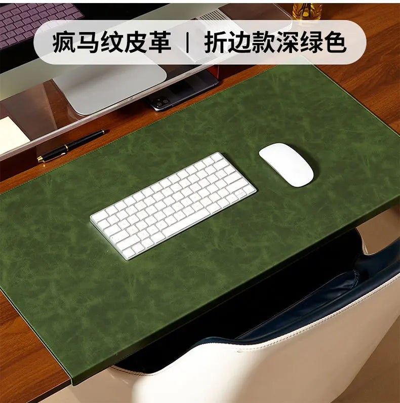 Folding Big Mouse Pad Elbow Guard Wrist guard PU Laptop Non-slip Easy To Clean Keyboard Mats Office Desk Mat Gaming mousepad