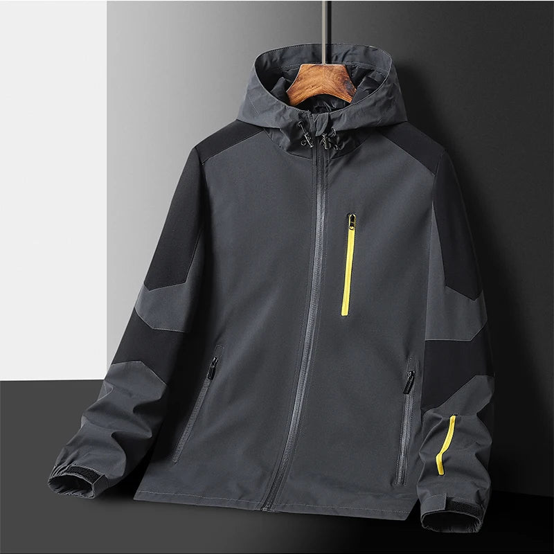 Kids Urban Outdoor Jacket Hooded Design Version of The Loose Fashion All-weather Waterproof Waterproof Fabric Breathable Comfort