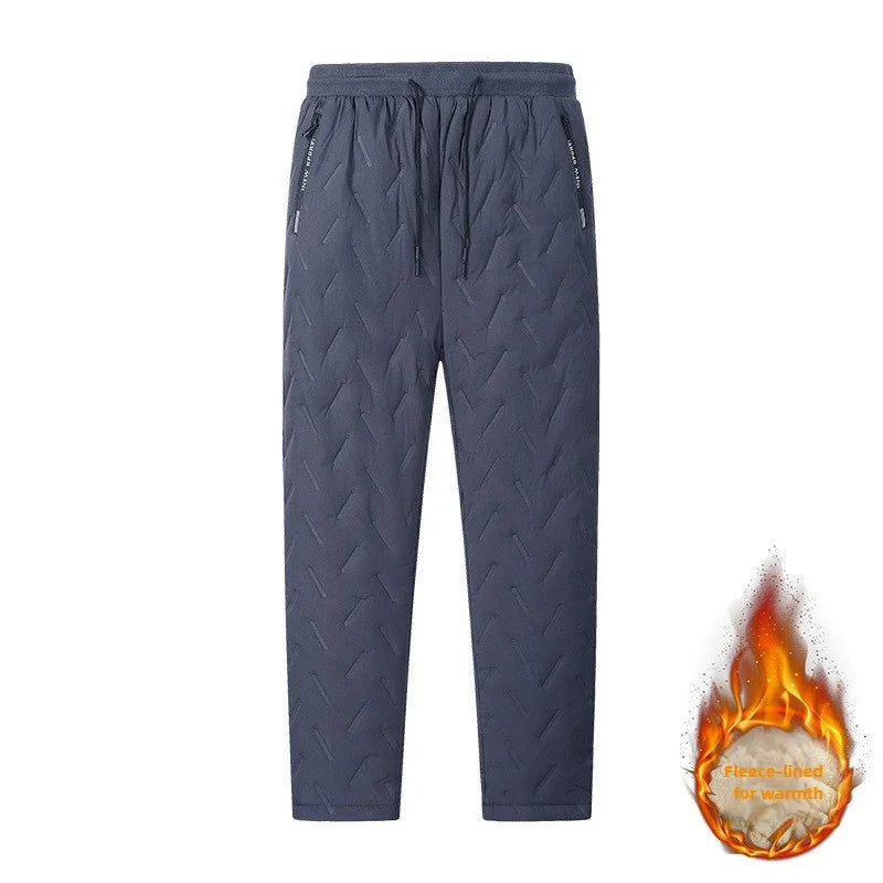 Men's Winter 1-3Pc Tracksuit Set Warm Thickened Jacket Pants Vest Matching 3pcs Fashion Casual Loose Fleece-Lined Outfit For Man