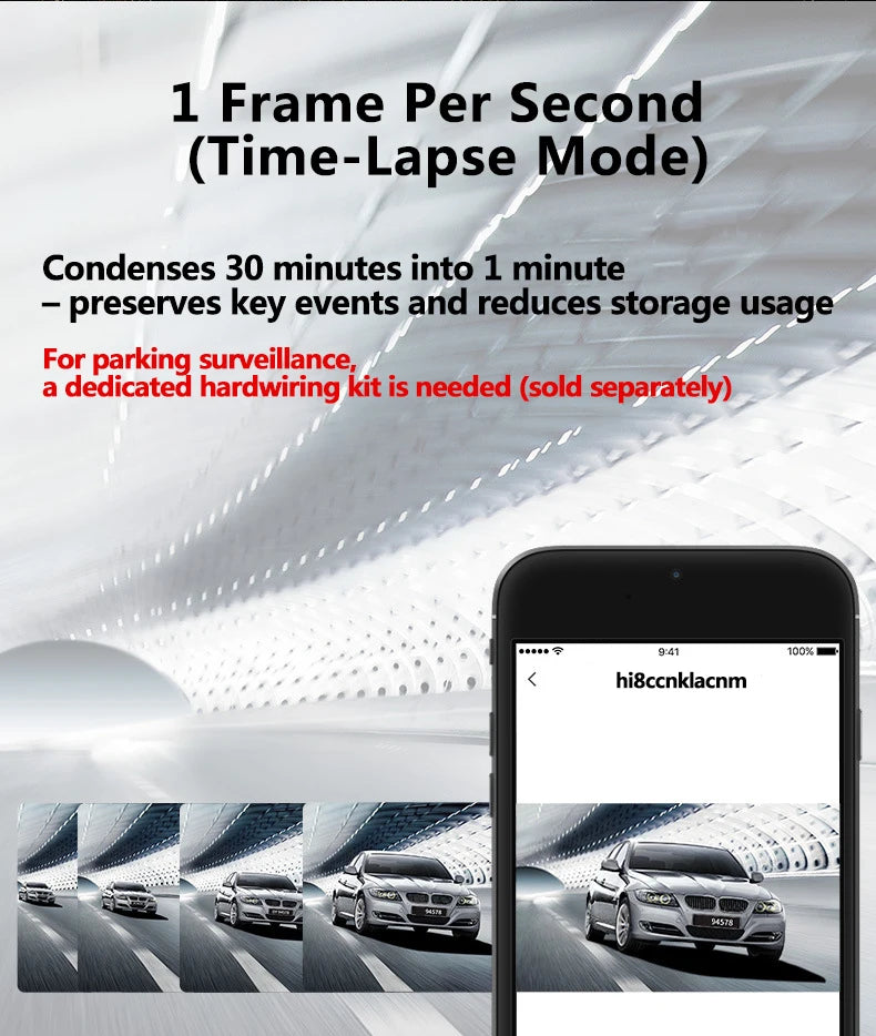 dashcam for car Black box Driving Video Recorders 4K WiFi Mini Front Camera Dash Cam 24H Parking Monitor Car Recording camera