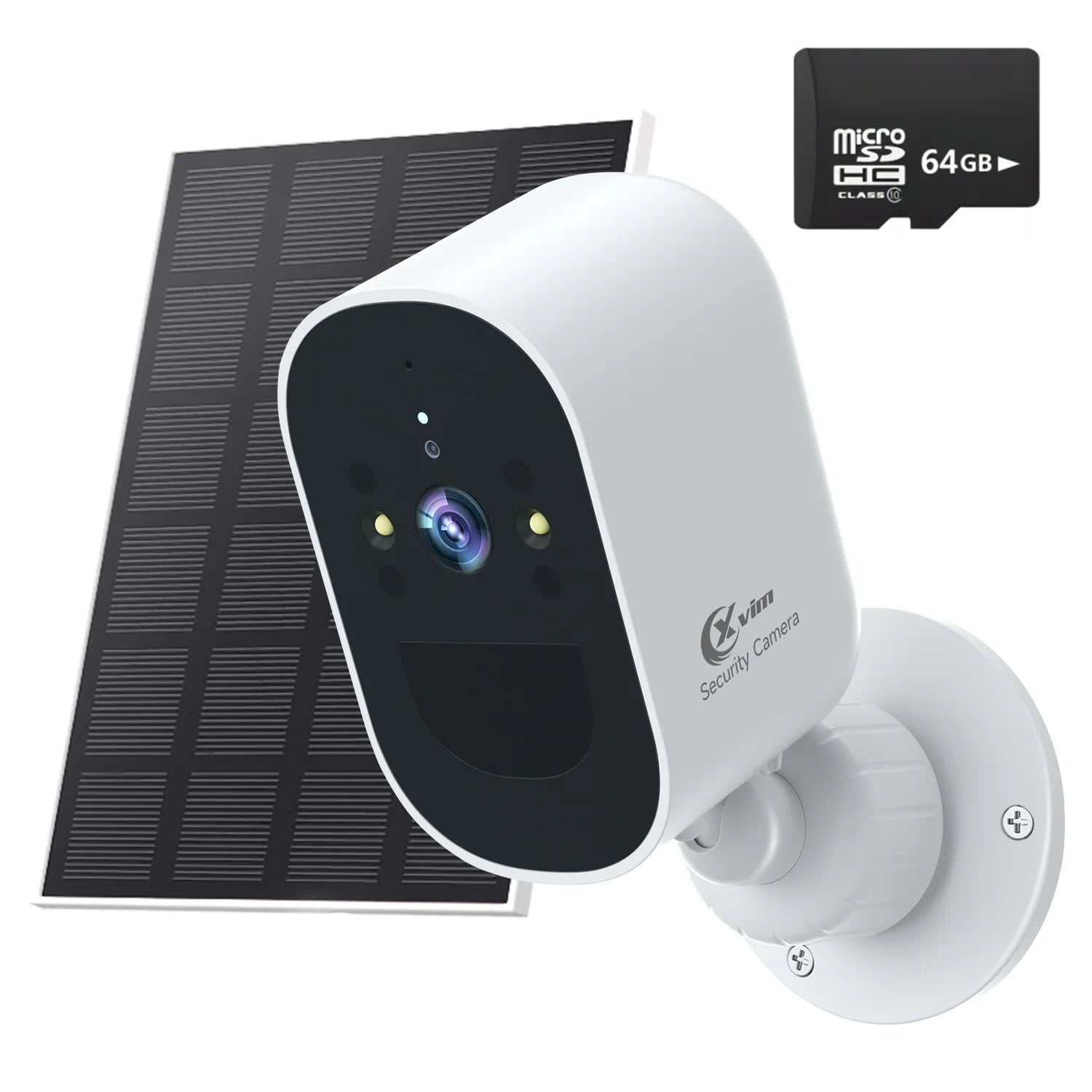 1080P WiFi Solar Camera Outdoor Wireless Solar Battery Powered Security Camera PIR Motion Alarm TF Cloud Audio Night Vision