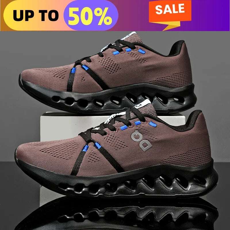 NEW Men Sports Running Shoes Casual Marathon Sneakers Breathable Lightweight Comfort Luxury Brand Men Athletic Tenis Sneakers