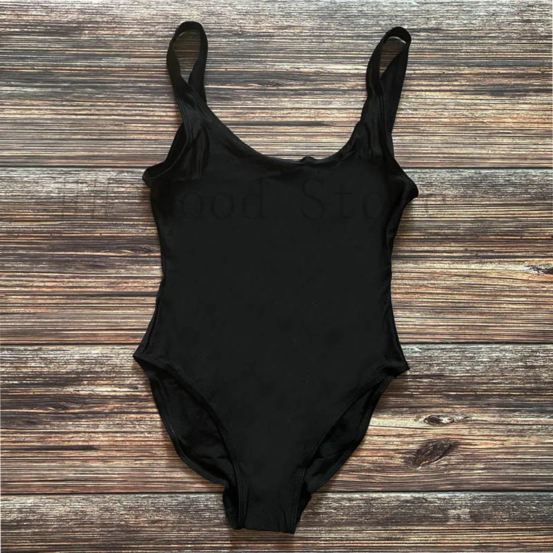 Sexy Padded One Piece Swimsuit Women Swimwear Solid Bathing Suit monokini Swimming Suit Summer Beachwear maillot de bain femme