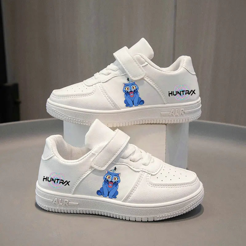 Anime Kpop Demon Hunter Shoes Huntrix Kids Tennis Shoes Children White Basket Shoes Rumi Casual Sneakers 4-12 Y Sport Shoes