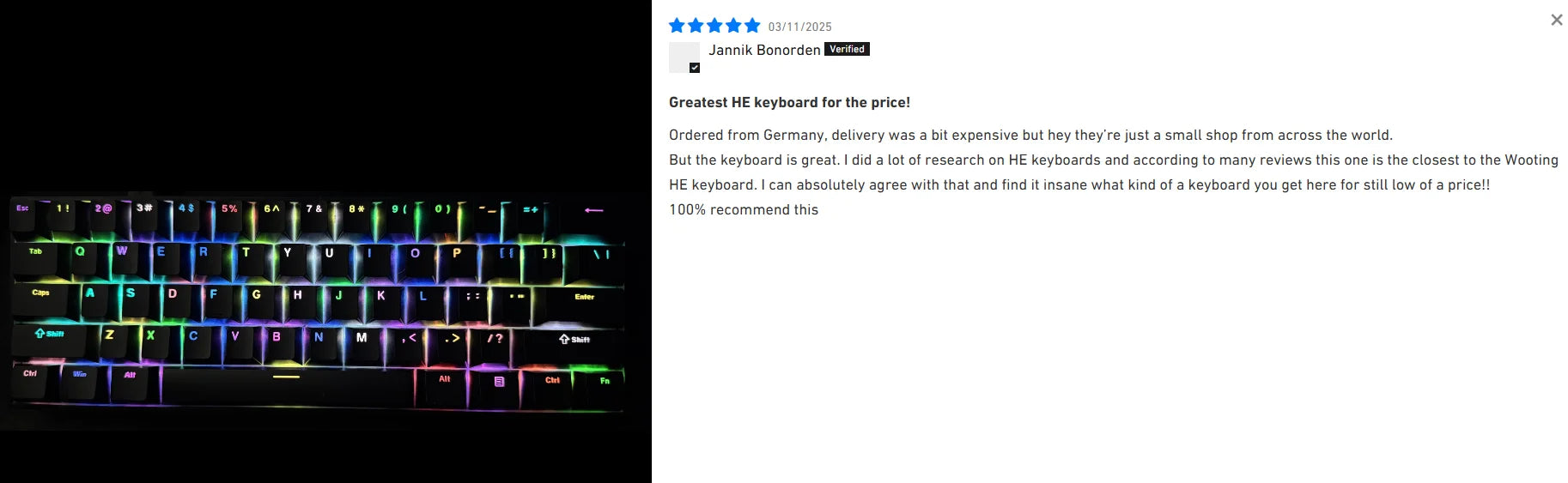 MCHOSE ACE68 Magnetic Keyboard 0.125ms 128K Sampling Rate Wired Mechanical ACE60 Pro for Gaming 0.01mm RapidTrigg 8000Hz SOCD/Rs