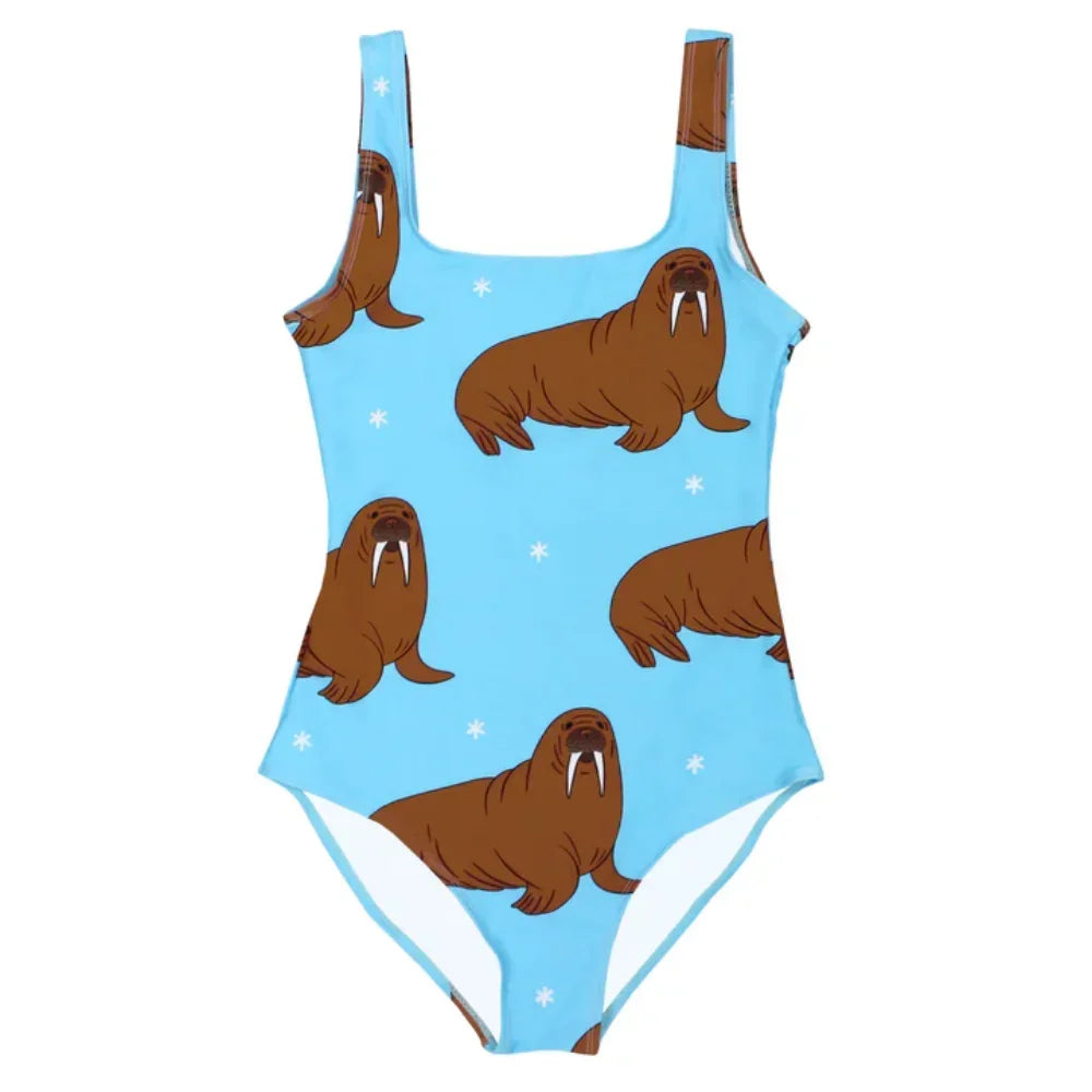 Batoko Swimwear Women Simple Print Support Swimsuit Comfortable And Durable Swimwear For Ocean Winter Summer Swimming 2025 swim