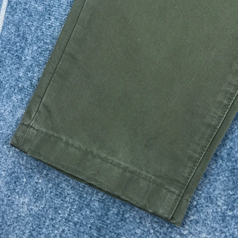 Heavy cotton straight leg casual pants men's American vintage to do old washed cargo pants