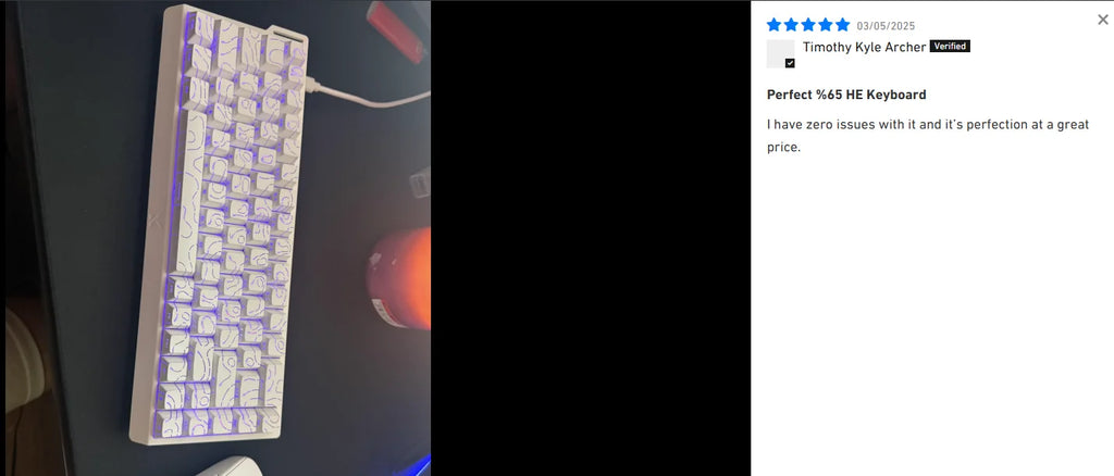 MCHOSE ACE68 Magnetic Keyboard 0.125ms 128K Sampling Rate Wired Mechanical ACE60 Pro for Gaming 0.01mm RapidTrigg 8000Hz SOCD/Rs