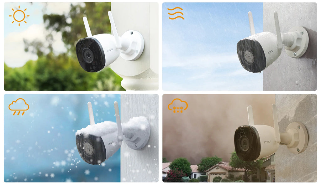 IMOU Outdoor Bullet 2C 5MP Wifi Camera Weatherproof AI Human Detection Outdoor Surveillance ip Camera