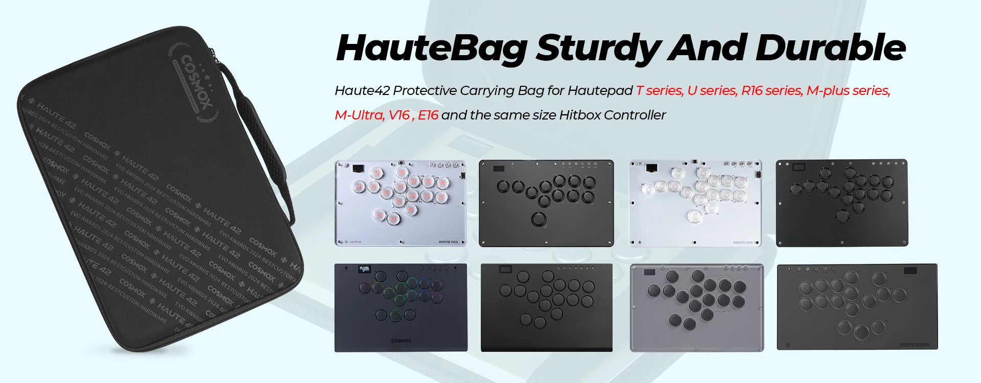 Haute42 M-Ultra Gen 2 Aluminium Alloy Leverless Hitbox Controller  For PC/ Ps4 / ps5/Steam Stickless Arcade Stick Controller