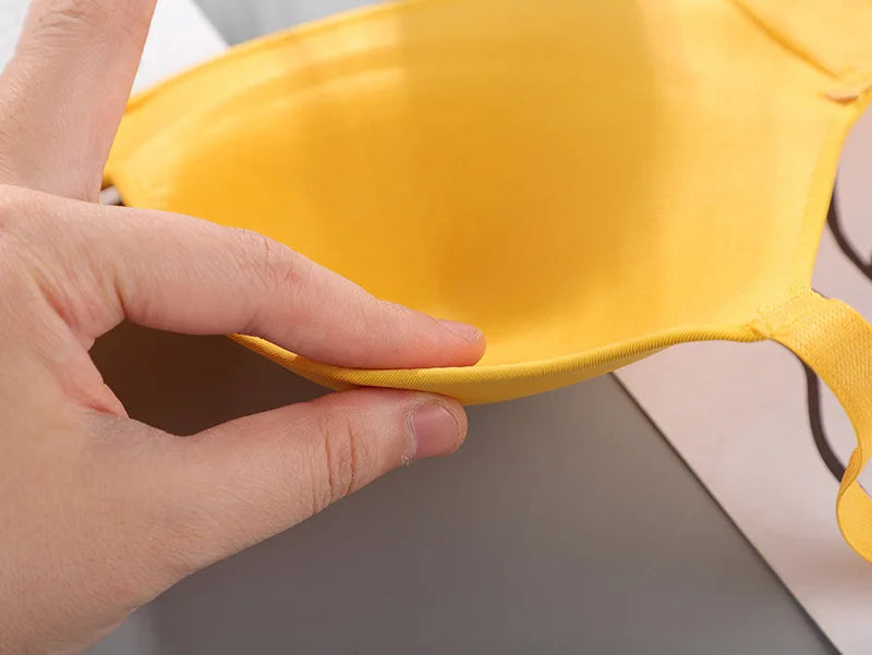 12 color light and thin seamless lingerie without steel ring, women's bra with breathable and gathered bra