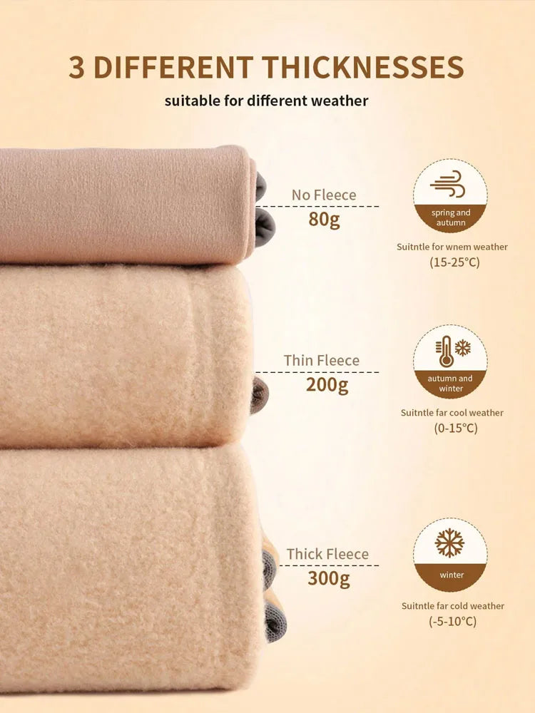 1PC 80/300g Fleece Warm Women Leggings Sexy Sheer High Waist Thermal Winter Tights 2026 Casual Hermal Stockings Pantyhose